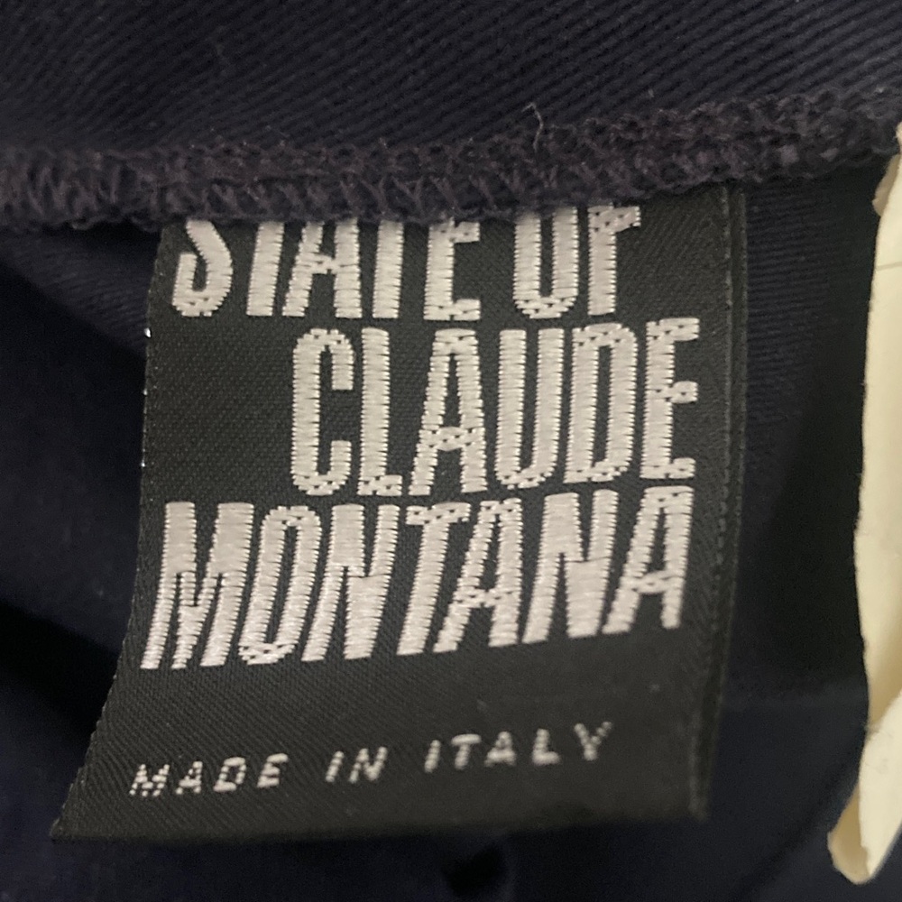 Women's Navy Bomber Jacket - Picture 4 of 4
